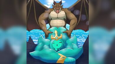 'Mermaids on Land - Poseidon's First Taste of Dragon Cock'