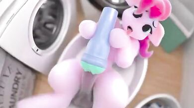 "Panties of Pain: Futa Pinkie Pie Gets Her Hairy Cleaned"