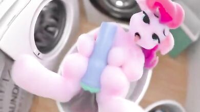 "Panties of Pain: Futa Pinkie Pie Gets Her Hairy Cleaned"