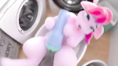 "Panties of Pain: Futa Pinkie Pie Gets Her Hairy Cleaned"