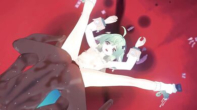 Rewritten as: 'A sexy cam girl moves her body in ecstasy, with the addition of silky smooth sounds and high quality visuals.'