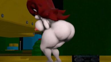 Hey guys, watch me play Mario 3D Land with my girlfriend who's twerking all over the place!