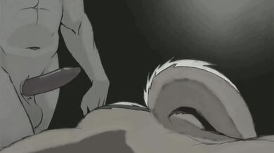 'Mighty stallions and bitches in the stable - A gay goat fucks doggy style with his furry friend.'