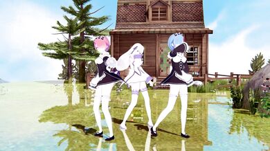 "Major-league Masked bitcH Emilia Ram Rem"