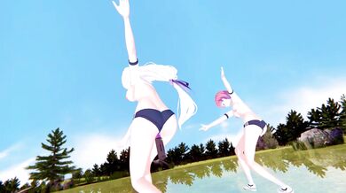 "Major-league Masked bitcH Emilia Ram Rem"