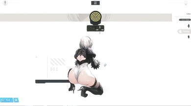 The sexy Nikkie has her perfect ass shaking in a tight white skirt, can you resist to its hypnotic movement?