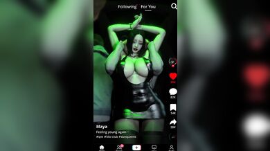 'HentaiPorn: Maya TikTok and MackG4 in the Qos Club'