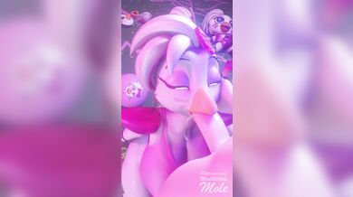 'Glam Rock Goddess Gives Head in the Backseat of a Car'