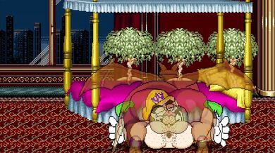 "Wario's Big Mouth Lands Him in a Hot Mess with Charizard's Cock!"