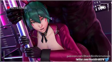 'Kinky Kiriko at the Black Bird Club, a Blacked Version'