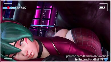 'Kinky Kiriko at the Black Bird Club, a Blacked Version'