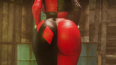 "Kishi3D's Harley with a clapping ass (sound)"