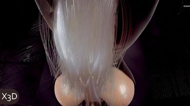 "Sexy Black Cat Gets Filled with Cream PMV"