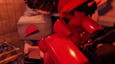 'Sauna of Seduction: Three Devils Share One Hot Threesome'