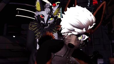 "In the Dark Alleys, Myji and Yin Get Rough and Fucky"