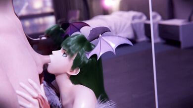 "The Demon Queen's Lustful Awakening - A Morrigan Aensland Hentai Adventure"