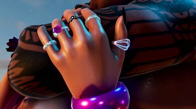 'Fully-stacked Latina takes multiple creampies from BBCs with stunning back shots in 3DX chat.'