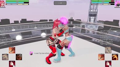 "Hentai MMA Action: Ellie vs Lucy - The First Match!"