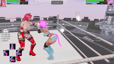 "Hentai MMA Action: Ellie vs Lucy - The First Match!"