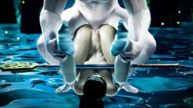 'Yuna Gets Double-Teamed by Vampire Brides in an Anal Piledriver'