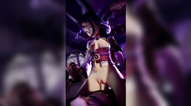 "Journey of the Horny Traveler with Raiden Ei: The 4K Adventure"