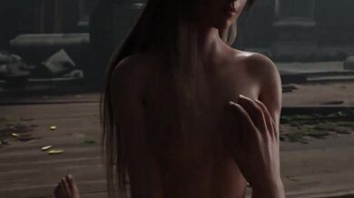 '"Cumming in the Clouds with Aerith" - a hentai porn parody, featuring an unlikely couple.'