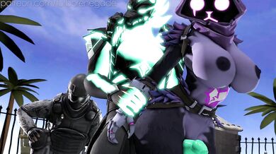 'Cerberus and Raven at the Pool (Loud)'