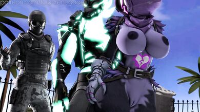 'Cerberus and Raven at the Pool (Loud)'