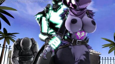 'Cerberus and Raven at the Pool (Loud)'