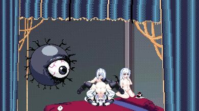 Kuromaru's Black Beast vs Iari's White Swan: A Hentai Battle of Colors