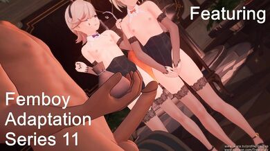 "[TrestleSky] Femboy Adaptation Series 11 - Freminet and Lyney HMV"