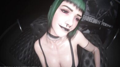 "Dark Elf Ela Bosak from Rainbow Six Siege, Taking on Her Enemies with a Steely Gaze and Hardcore Focus!"