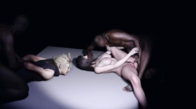 "Tifa Lockhart in the Clouds"