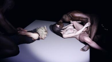 "Tifa Lockhart in the Clouds"