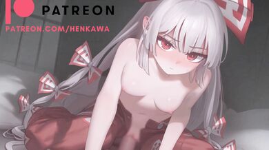 "The Enchanting Encounter Between Mokou and Fujiwara no Mokou"