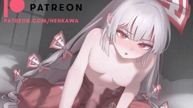 "The Enchanting Encounter Between Mokou and Fujiwara no Mokou"