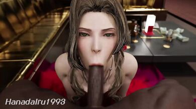 'Dirty Aerith Sex: Blowjob Edition'