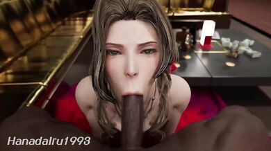 'Dirty Aerith Sex: Blowjob Edition'