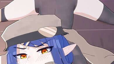 "Adelais se fait piquer par un monstre de verre"