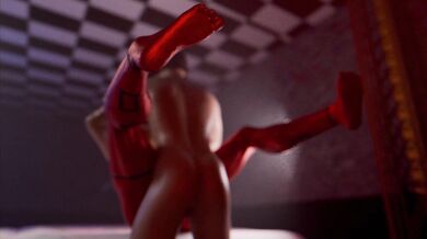 "Night Guard: Horny and Foxy White Lady"
