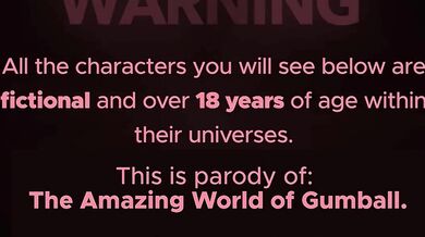 'The Incredible Sexual Adventures of Darwin and Gumball in the Amazing World of Hentai Porn [Kawaii Edition]'