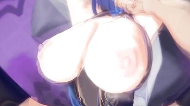 "Tiny teenage girl gets her first anal sex from a giant monster, and moans with pleasure as he pumps his massive cock in and out of her tiny ass."
