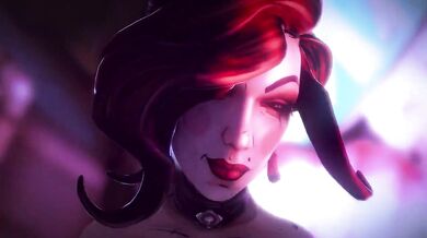 "Ride the range with sexy cowgirl Moxxi on a never-ending loop in this hot RexxArt hentai video!"