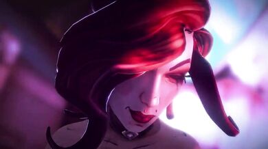 "Ride the range with sexy cowgirl Moxxi on a never-ending loop in this hot RexxArt hentai video!"