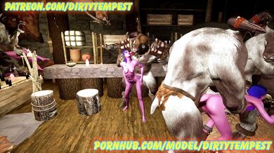 "Elfy Taurean Maidens in the Inn, Part 2 - The Unforgettable Orgy!"