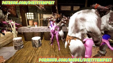 "Elfy Taurean Maidens in the Inn, Part 2 - The Unforgettable Orgy!"