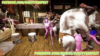 "Elfy Taurean Maidens in the Inn, Part 2 - The Unforgettable Orgy!"