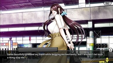 "The perfect day for a date with Fuma Saika in Taimanin RPGX English."