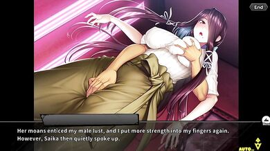 "The perfect day for a date with Fuma Saika in Taimanin RPGX English."