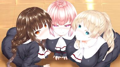 "Erotic Teachers' Triple Blowjob Classroom"